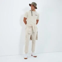 Ellesse Men's Triscia Tee Beige