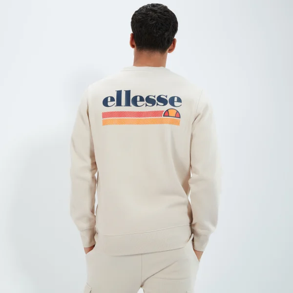 Ellesse Men's Paliano Sweatshirt Beige 7 Ellesse Men's Paliano Sweatshirt Beige - Image 5