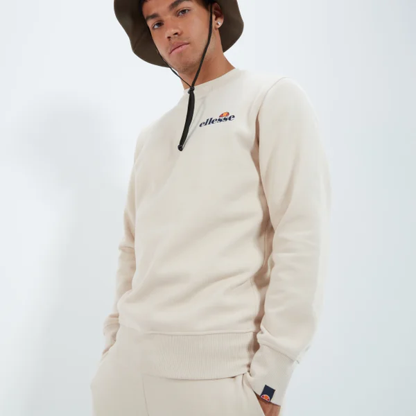 Ellesse Men's Paliano Sweatshirt Beige 4 Ellesse Men's Paliano Sweatshirt Beige - Image 2