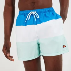 Ellesse Men's Vespore Swim Short Blue/Light Blue/Off White -Ellesse 13912663 2055032507318089