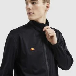 Ellesse Men's Karlia Waterproof Jacket Black -Ellesse 13915422 1335072886727848