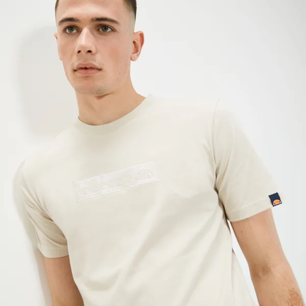 Ellesse Men's Carpinone Tee Beige 6 Ellesse Men's Carpinone Tee Beige - Image 4