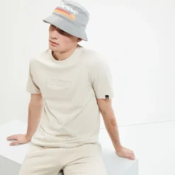 Ellesse Men's Carpinone Tee Beige