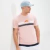 Ellesse Men's Aprel Tee Light Pink -Ellesse 13916152 1815032510028124