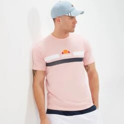 Ellesse Men's Aprel Tee Light Pink