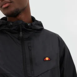 Ellesse Men's Acea Overhead Jacket Black -Ellesse 13916511 1965032506491982
