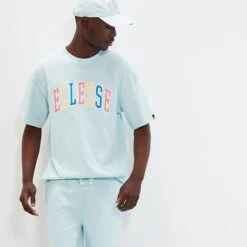 Ellesse Unisex Calipsi Tee Light Blue