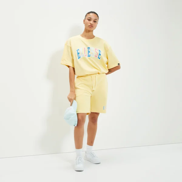 Ellesse Unisex Calipsi Tee Light Yellow 7 Ellesse Unisex Calipsi Tee Light Yellow - Image 5