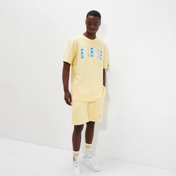 Ellesse Unisex Calipsi Tee Light Yellow 3 Ellesse Unisex Calipsi Tee Light Yellow