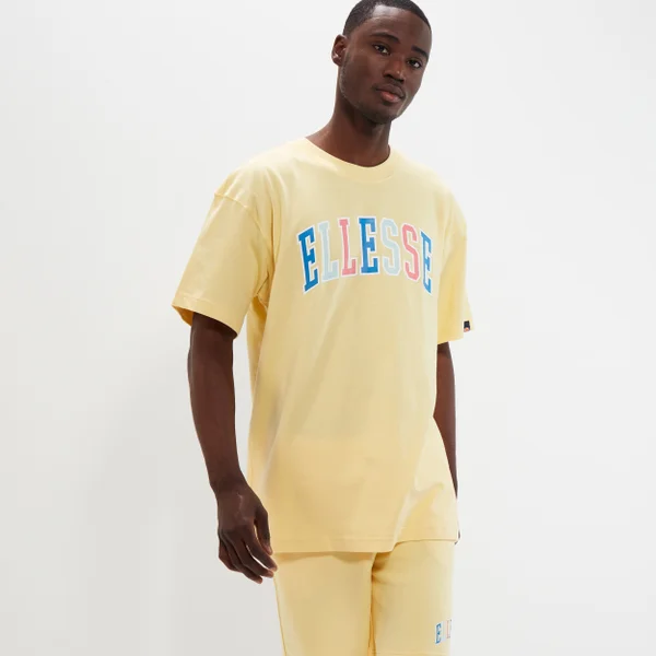 Ellesse Unisex Calipsi Tee Light Yellow 5 Ellesse Unisex Calipsi Tee Light Yellow - Image 3