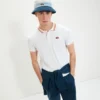 Ellesse Men's Rooks Polo Shirt White -Ellesse 13916885 5565032509851703