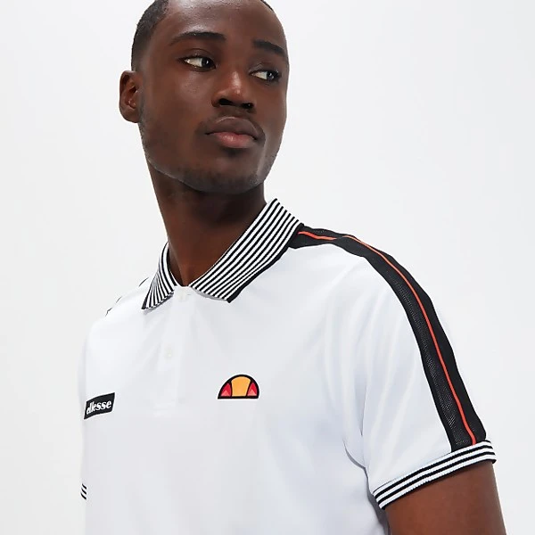 Ellesse Men's Level Polo White 6 Ellesse Men's Level Polo White - Image 4