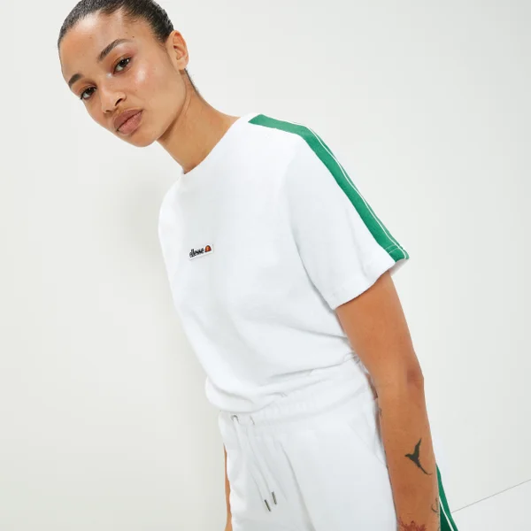 Ellesse Unisex Piaria Tee White 4 Ellesse Unisex Piaria Tee White - Image 2