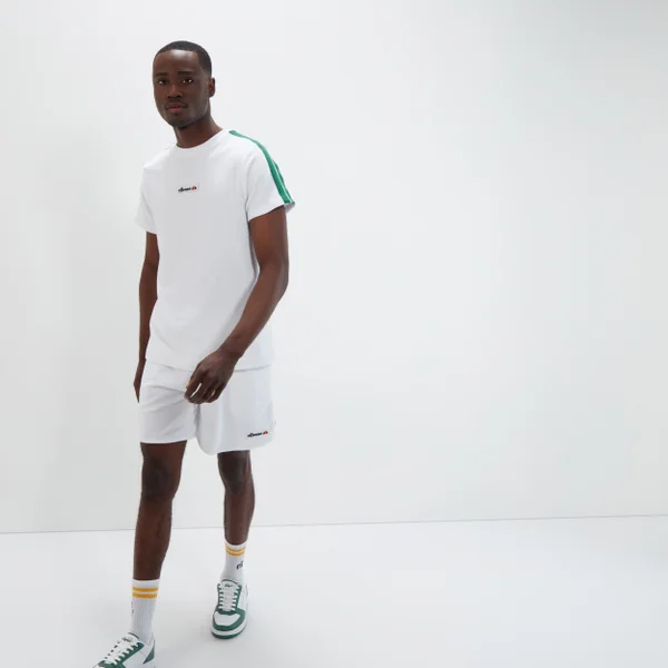 Ellesse Unisex Piaria Tee White 3 Ellesse Unisex Piaria Tee White