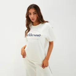 Ellesse Women's Tovo Oversized Tee Shirt Off White
