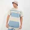 Ellesse Men's Junos Tee Beige/Blue 1 Ellesse Men's Junos Tee Beige/Blue -Ellesse 13967494 3875049114337068
