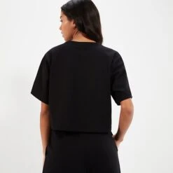 Ellesse Women's Beneventi Croppd T-Shirt Black -Ellesse 13967735 1375049115557021
