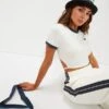 Ellesse Women's Chee Cropped T-Shirt Off White -Ellesse 13968415 1445049114206055
