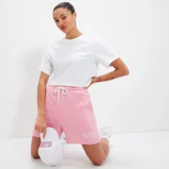 Ellesse Women's Beneventi Croppd T-Shirt White