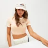 Ellesse Women's Chee Cropped T-Shirt Light Orange -Ellesse 13968997 3935049114156654