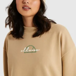 Ellesse Women's Suellen Sweatshirt Light Brown -Ellesse 14009476 1875001883339983