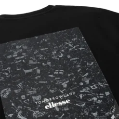 Unisex Tomorrowland X Ellesse Longsleeve Sweatshirt Black -Ellesse 14237791 3365023736274303
