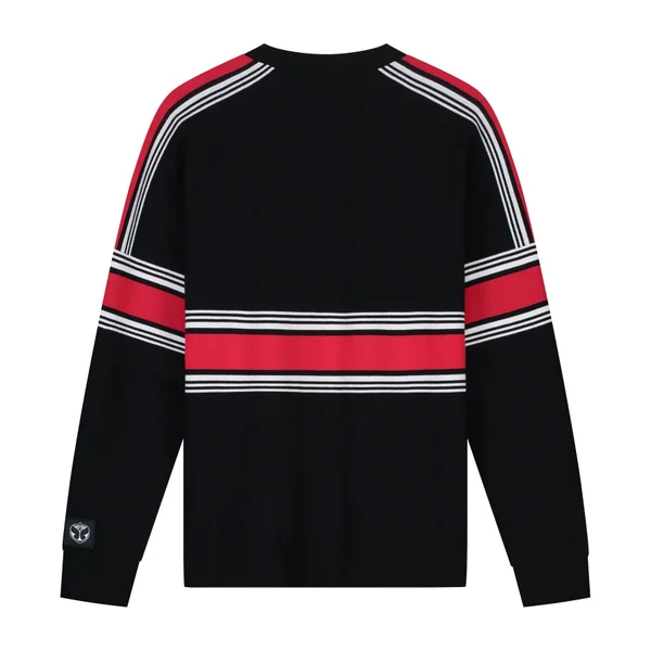 Men's Tomorrowland X Ellesse Knitted Sweatshirt Black 5 Men's Tomorrowland X Ellesse Knitted Sweatshirt Black - Image 3