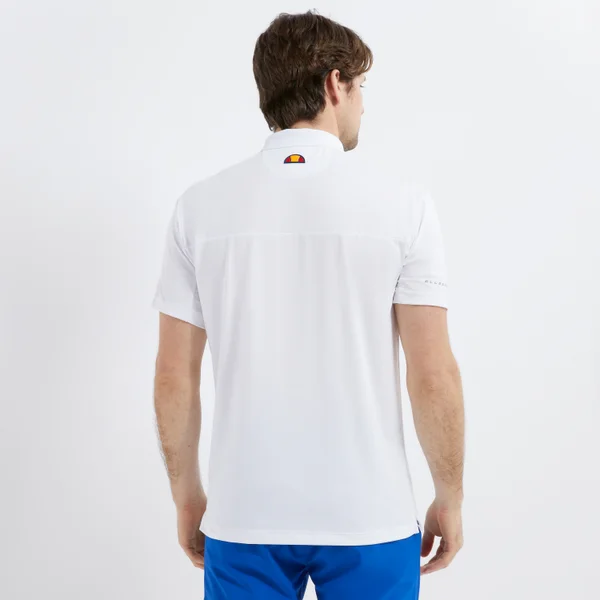 Ellesse Men's Alsino Polo White 5 Ellesse Men's Alsino Polo White - Image 3