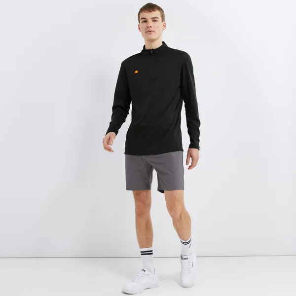 Ellesse Men's Rolbi 1/2 Zip Top Black 3 Ellesse Men's Rolbi 1/2 Zip Top Black