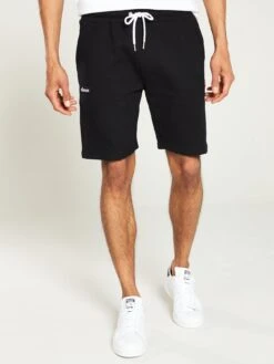 Ellesse Noli Fleece Shorts - Black