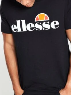 Ellesse Prado T-Shirt - Black -Ellesse NVUL7 SQ4 0000000004 BLACK MDd
