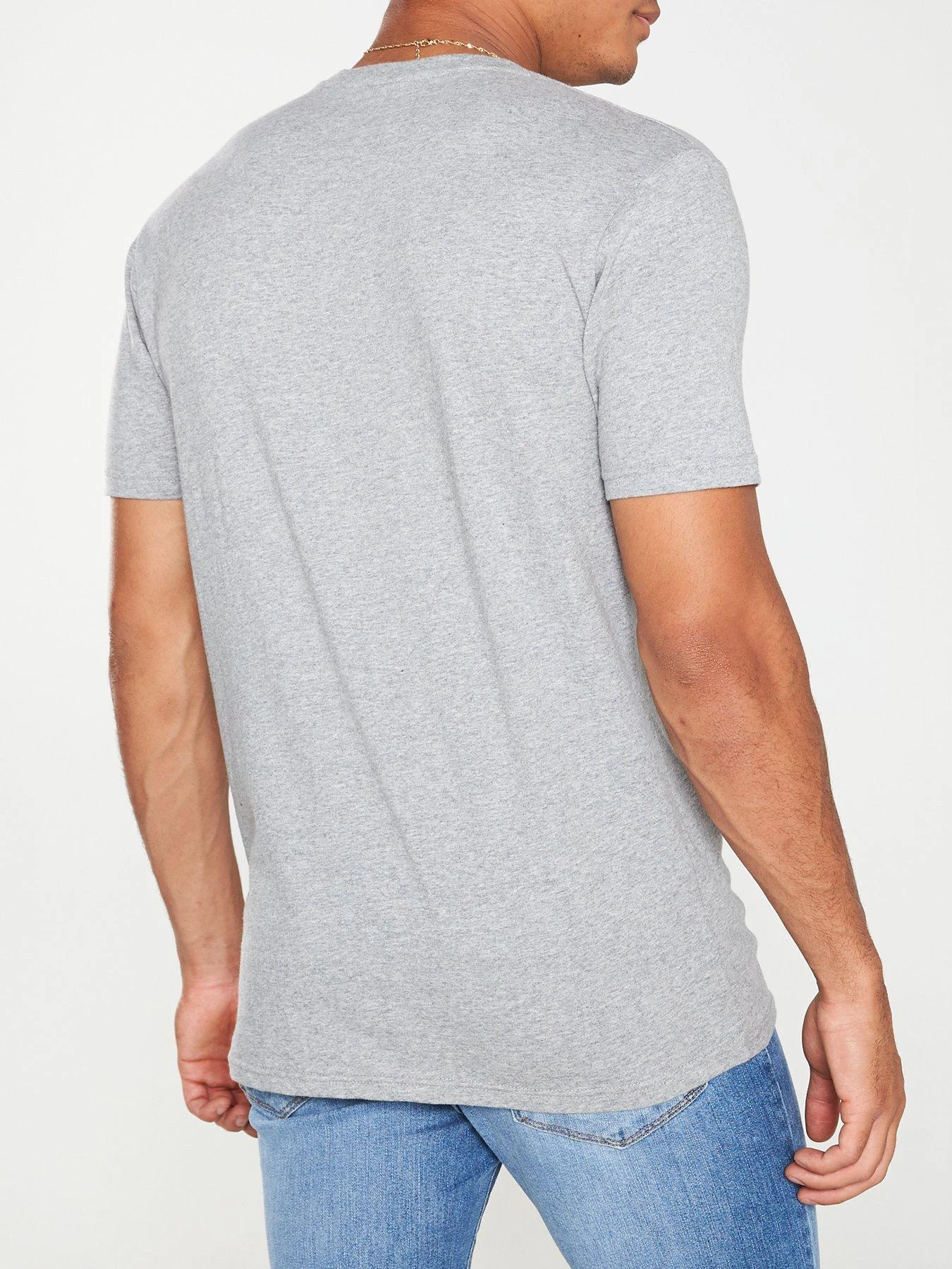 Ellesse Prado T-Shirt - Grey Marl 4 Ellesse Prado T-Shirt - Grey Marl - Image 2