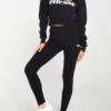 Ellesse Exclusive Toris Legging And Crop Suit - Black 