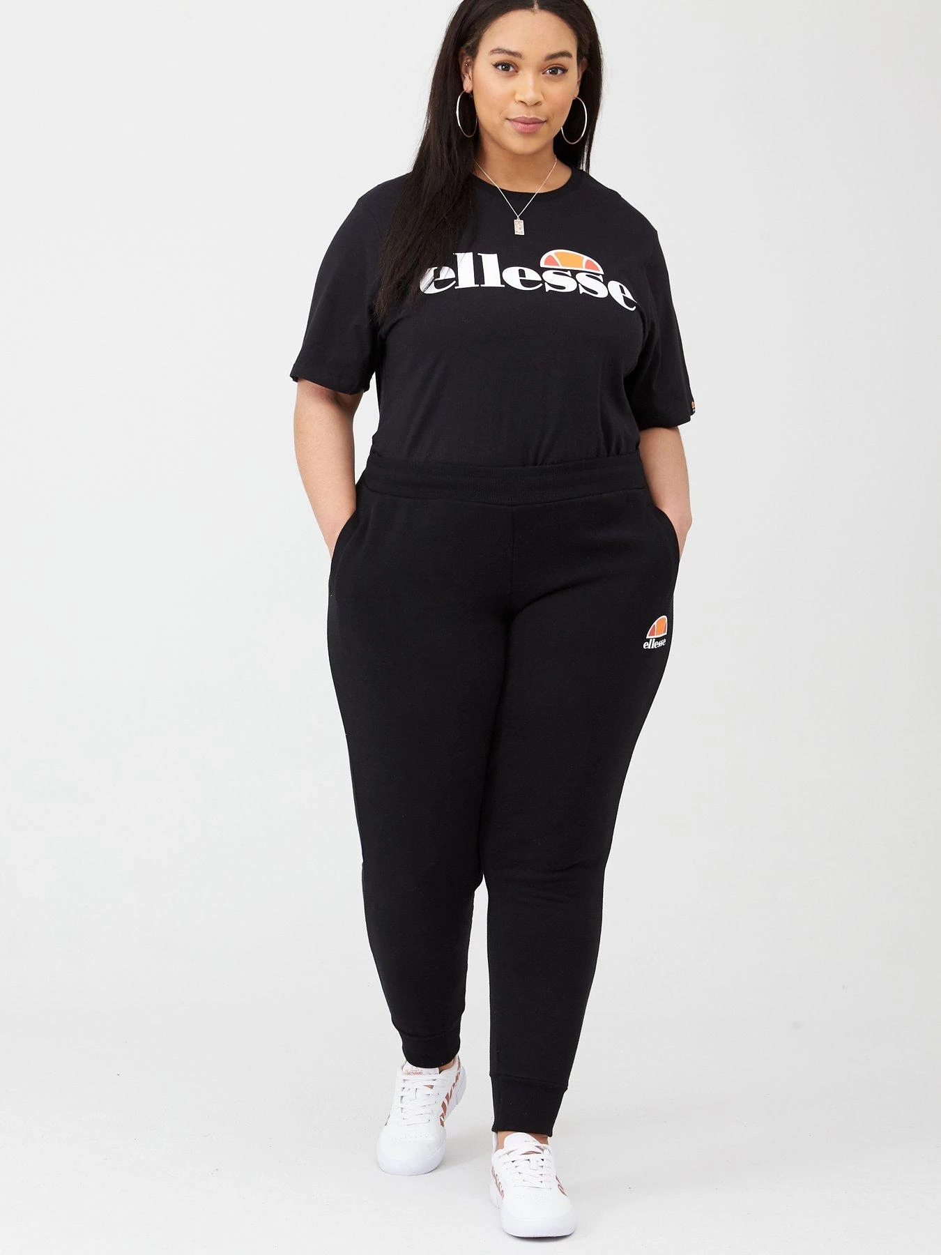 Ellesse Albany Tee Shirt Plus - Black 5 Ellesse Albany Tee Shirt Plus - Black - Image 3