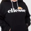 Ellesse Heritage Torices Overhead Hoodie (Plus) - Black -Ellesse PNTK6 SQ1 0000000004 BLACK MDf