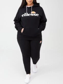 Ellesse Heritage Torices Overhead Hoodie (Plus) - Black -Ellesse PNTK6 SQ3 0000000004 BLACK MDo