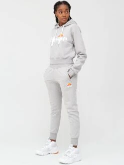 Ellesse Exclusive Melan Tracksuit - Light Grey Marl