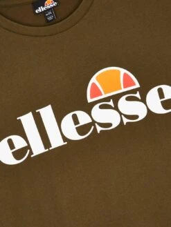 Ellesse Plus Size Prado T-Shirt - Black -Ellesse QETRE SQ4 0000000058 KHAKI MDd