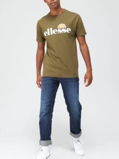 Ellesse Prado T-Shirt - Khaki 8 Ellesse Prado T-Shirt - Khaki -Ellesse QETUN SQ3 0000000058 KHAKI MDo