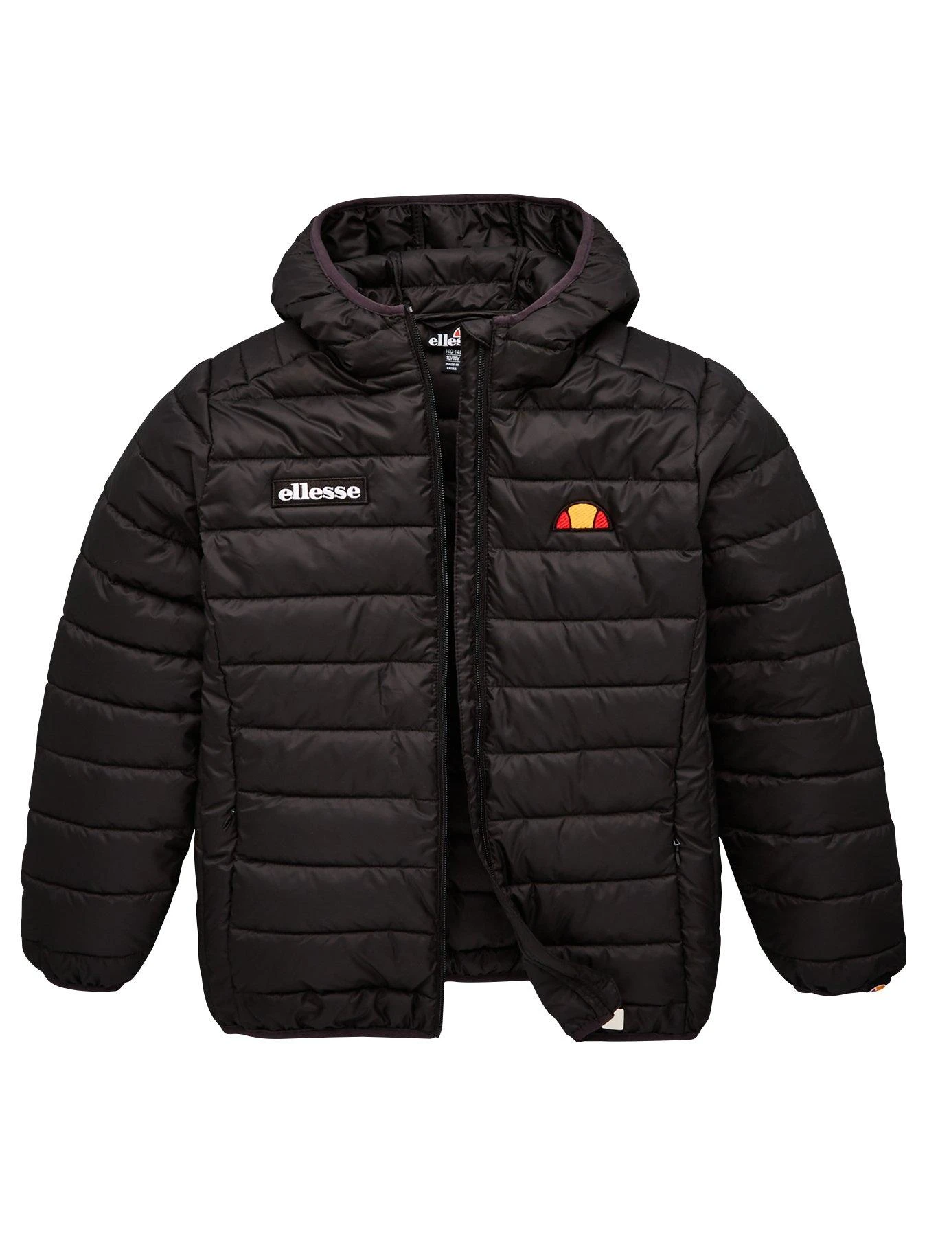 Ellesse Older Boys Regalio Zip Jacket - Black 3 Ellesse Older Boys Regalio Zip Jacket - Black