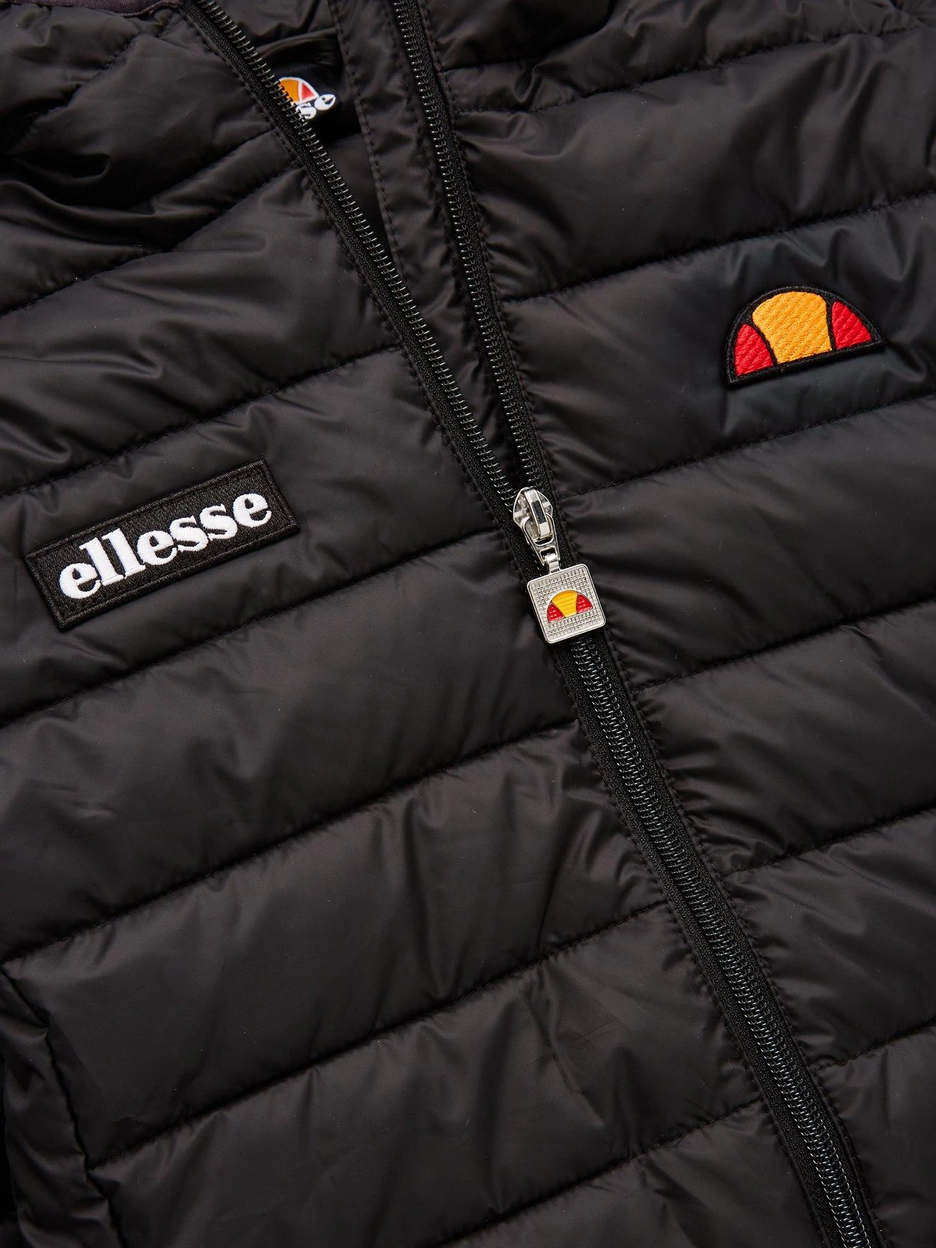 Ellesse Older Boys Regalio Zip Jacket - Black 5 Ellesse Older Boys Regalio Zip Jacket - Black - Image 3