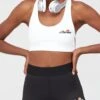 Ellesse Sport Sostino Bra Top - White  -Ellesse QL3LK SQ1 0000000013 WHITE MDf