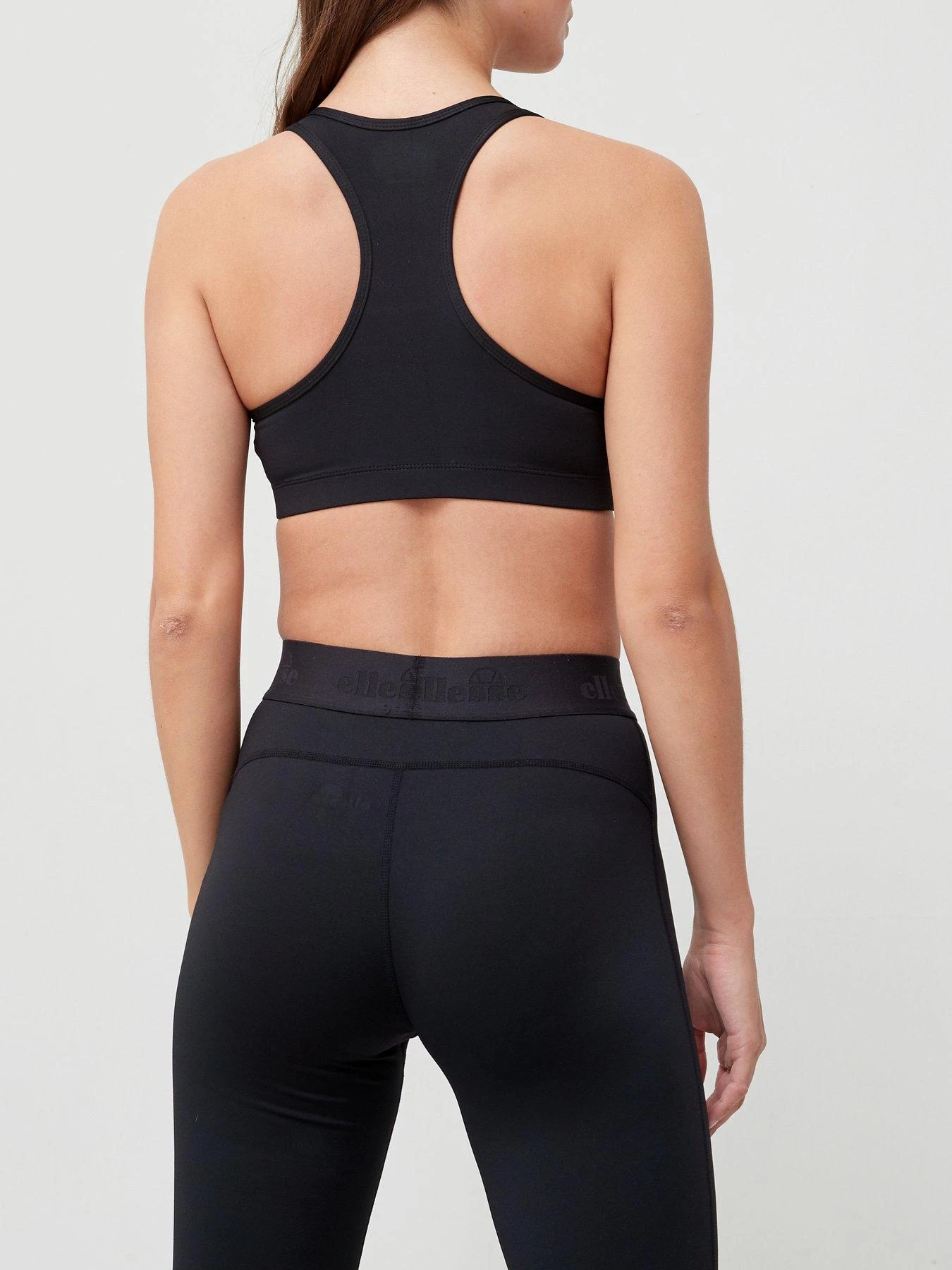 Ellesse Sostino Bra Top - Black 4 Ellesse Sostino Bra Top - Black - Image 2