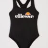 Ellesse Older Girls Wilima Swimsuit - Black -Ellesse U97A4 SQ1 0000000004 BLACK SLf