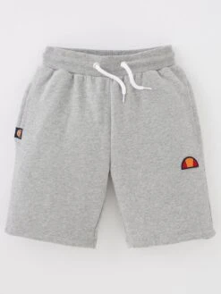 Ellesse Older Boys Toyle Fleece Shorts - Grey Marl