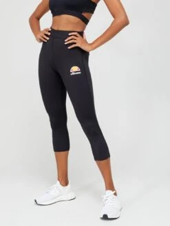 Ellesse Sport Vanoni Capri Leggings - Black