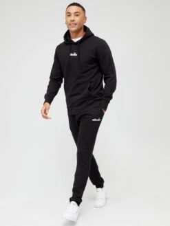 Ellesse Sucre Tracksuit - Black 9 Ellesse Sucre Tracksuit - Black -Ellesse UXKMV SQ3 0000000004 BLACK MDo