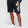 Ellesse Bossini Fleece Shorts - Black