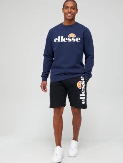 Ellesse Bossini Fleece Shorts - Black -Ellesse UXKNH SQ3 0000000004 BLACK MDo