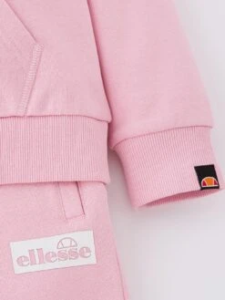 Ellesse Junior Girls Cercare Jog Suit - Light Pink -Ellesse UZMR5 SQ5 0000000367 LIGHT PINK SLd1